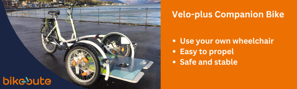 Picture of Velo-plus companion bike on the Isle of Bute